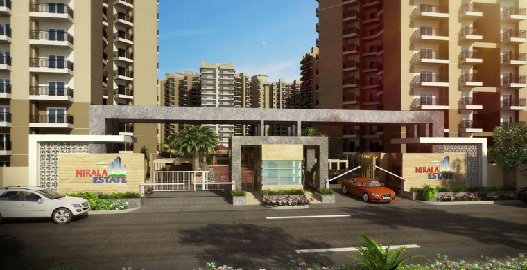 2 BHK Apartment available for Rent in Nirala Estate