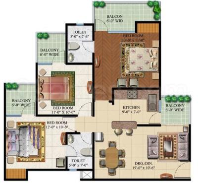 2 bhk Apartment available for sale in Habitate Panchtatva