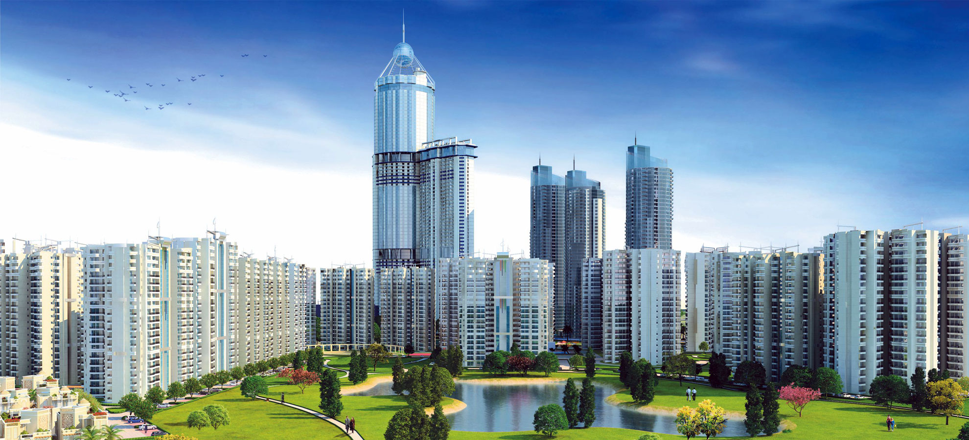 2 bhk Apartment available for sale in Supertech Capetowm Sector-74, Noida — Master plan