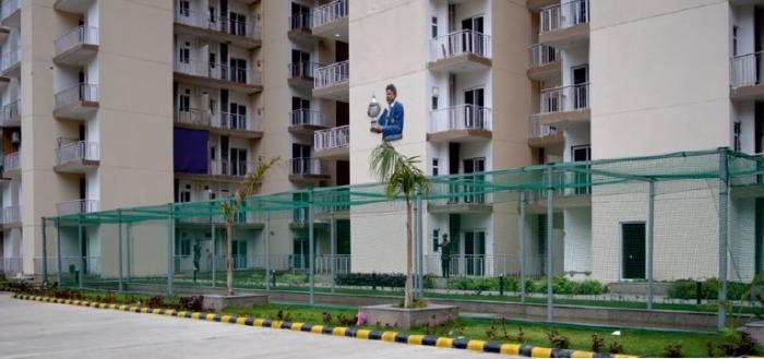 2 Bhk + store  apartment available for sale in Fusion Homes in Tech Zone-4  Noida Extension