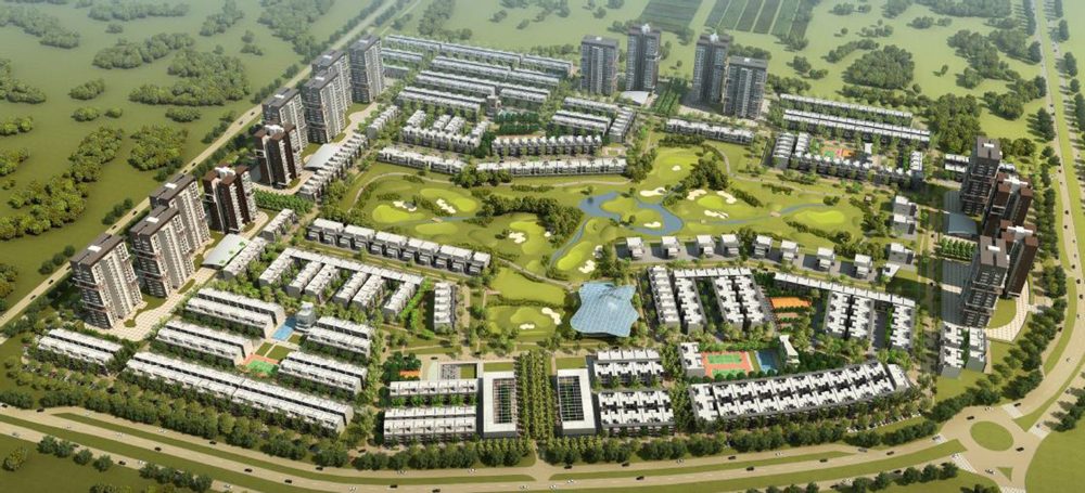 4 Bhk Luxury Independent House Godrej Golf Link Villa — Master plan