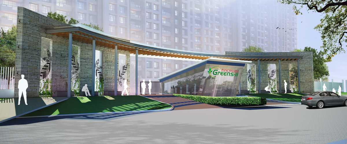2 bhk + study Apartment available for sale in Panchsheel Green 2 in Sec-16 Noida Extension