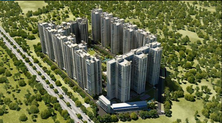 2 bhk+ Study apartment available for sale in Antriksh Golf View 1 in Sector-78 Noida