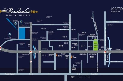 2 bhk Apartment available for Rent in La-Residentia