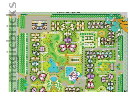 2 bhk Apartment available for sale in Habitate Panchtatva — Master plan